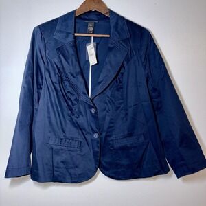 LANE BRYANT Women's Career Work Blazer Jacket Sz 14 New With Tags Professional